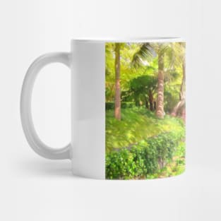 Madeira Island Sidewalk, a Walk through the worlds Finest Botanical Gardens Mug